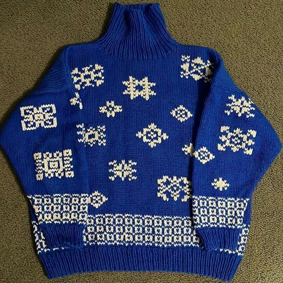 Classic Vintage UNISEX Wool Pullover Sweater - Picture 1 of 8